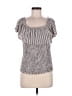 BCX Gray Short Sleeve Top Size M - photo 1