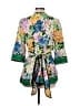 Ann Taylor 100% Polyester Green Kimono Size L - photo 2