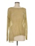 Cecico 100% Lurex Gold Long Sleeve Top Size M - photo 1