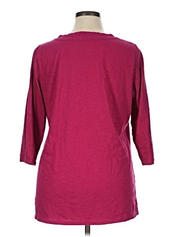 Coldwater Creek 3/4 Sleeve Top (view 2)
