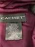 Cachet Burgundy Cocktail Dress Size 6 - photo 4