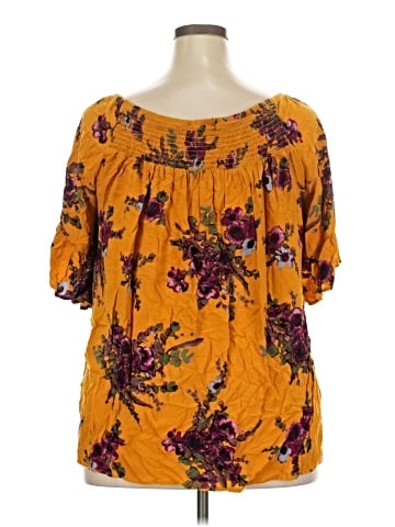 Terra & Sky 3/4 Sleeve Blouse (view 2)