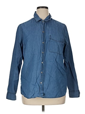Old Navy Long Sleeve Button-Down Shirt (view 1)