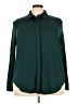 Universal Standard Green Long Sleeve Polo Size 22 (L) - photo 1