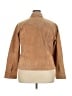 Coldwater Creek 100% Leather Tan Leather Jacket Size 2X - photo 2