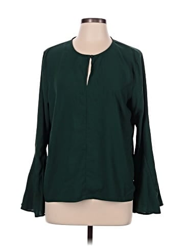Ann Taylor LOFT Long Sleeve Blouse (view 1)