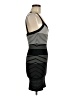 BCBGMAXAZRIA Stripes Black Cocktail Dress Size M - photo 4