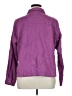 Chico's Design 100% Polyester Polka Dots Purple Long Sleeve Blouse Size XL (3) - photo 2