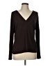 Coldwater Creek Brown Long Sleeve Top Size L - photo 1