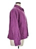 Chico's Design 100% Polyester Polka Dots Purple Long Sleeve Blouse Size XL (3) - photo 4