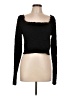 ASOS Black Long Sleeve Top Size 10 - photo 1