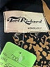 Tori Richard Print Black Cocktail Dress Size S - photo 7