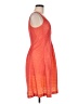 Nine West 100% Polyester Chevron-herringbone Orange Casual Dress Size 6 - photo 4