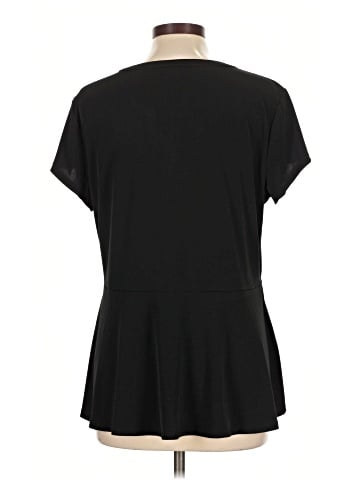 Dana Buchman Short Sleeve Blouse (view 2)
