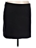 Basics Solid Black Casual Skirt Size L - photo 1