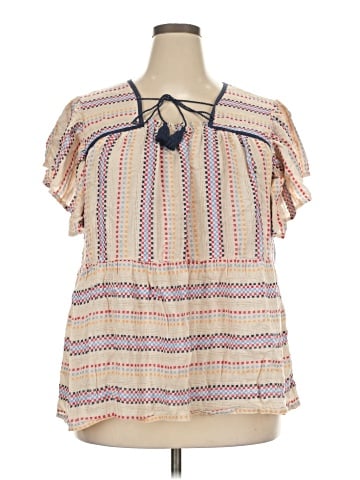 Cato Short Sleeve Blouse (view 1)