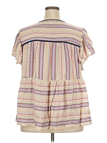 Cato Short Sleeve Blouse (view 2)