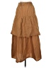 Unbranded Solid Brown Casual Skirt Size M (estimated) - photo 2