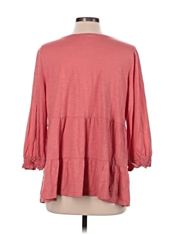 J.Jill 3/4 Sleeve Blouse (view 2)