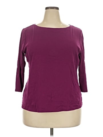 Talbots 3/4 Sleeve T-Shirt (view 1)
