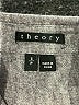Theory Tweed Gray Long Sleeve Button-Down Shirt Size S - photo 7