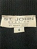 St. John Solid Black Casual Skirt Size 4 - photo 4