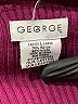George Burgundy Sweater Vest Size L - photo 6