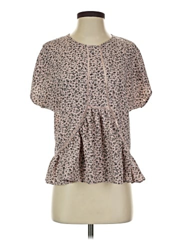 Harlowe & Graham Short Sleeve Blouse (view 1)