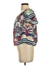 Flying Tomato Blue Short Sleeve Blouse Size S - photo 5