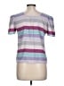 SASSON 100% Polyester Purple Short Sleeve Top Size 12 - photo 2