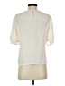 Elodie 100% Polyester Ivory Short Sleeve Blouse Size S - photo 2