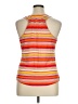 Caslon 100% Viscose Orange Tank Top Size XL - photo 2