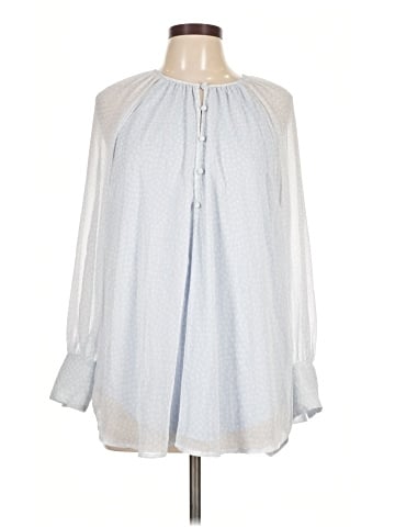 LC Lauren Conrad 3/4 Sleeve Blouse (view 1)