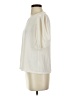 Elodie 100% Polyester Ivory Short Sleeve Blouse Size S - photo 5