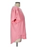 N Touch Pink Short Sleeve Blouse Size L - photo 4