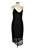 Express Solid Black Cocktail Dress Size L - photo 1