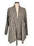 Purejill 100% Cotton Gray Kimono Size Lg Petite - photo 1