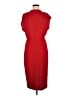 Express 100% Polyester Red Cocktail Dress Size M - photo 1