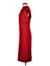 Express 100% Polyester Red Cocktail Dress Size M - photo 5