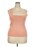 Jennifer Lopez Orange Sleeveless Top Size XXL - photo 1