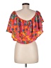 Sugarlips 100% Polyester Orange Sleeveless Blouse Size M - photo 2
