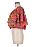 Sugarlips 100% Polyester Orange Sleeveless Blouse Size M - photo 5