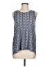 Rose + Olive Blue Sleeveless Top Size M - photo 1