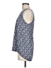 Rose + Olive Blue Sleeveless Top Size M - photo 5