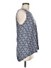 Rose + Olive Blue Sleeveless Top Size M - photo 4