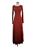 FP BEACH Solid Burgundy Casual Dress Size XS - photo 1