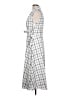 DKNY Checkered-gingham Gray Casual Dress Size 10 - photo 5