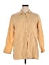 J.Jill Tan 3/4 Sleeve Button-Down Shirt Size M - photo 1