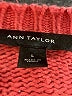 Ann Taylor Red Pullover Sweater Size L - photo 7