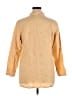 J.Jill Tan 3/4 Sleeve Button-Down Shirt Size M - photo 2